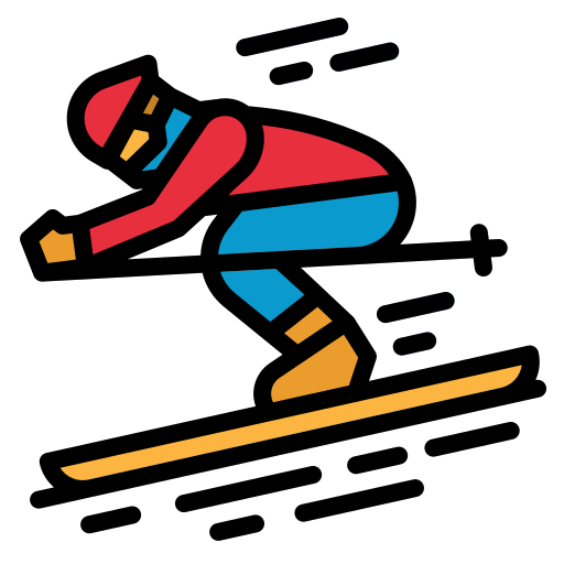 skiing